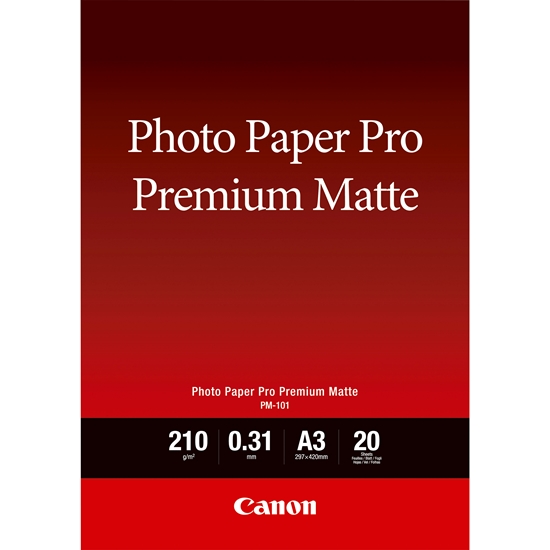 Picture of Canon PM-101 Pro Premium Matte A 3, 20 Sheet, 210 g