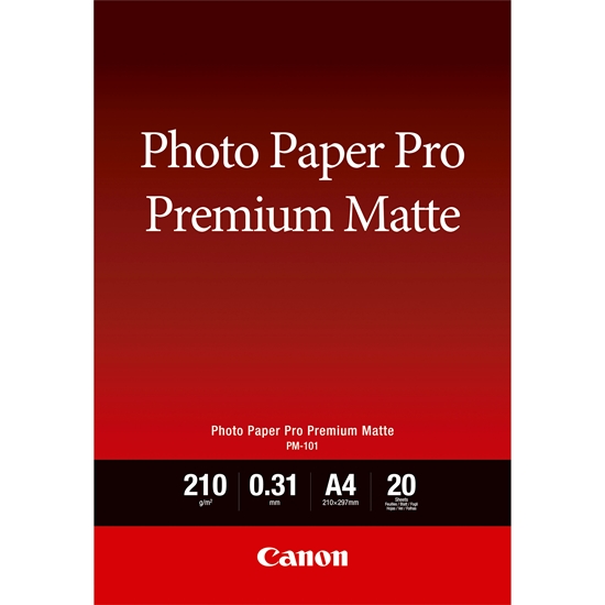 Изображение Canon PM-101 Pro Premium Matte A 4, 20 Sheet, 210 g