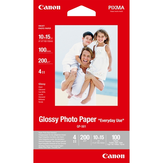 Picture of Fotopapīrs Canon GP-501 10x15cm Glossy 100gab