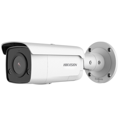 Attēls no Hikvision | IP Camera Powered by DARKFIGHTER | DS-2CD2T46G2-ISU/SL F2.8 | Bullet | 4 MP | 2.8mm | Power over Ethernet (PoE) | IP67 | H.265+ | Micro SD/SDHC/SDXC, Max. 256 GB | White