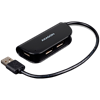 Изображение Hub HUE-X4B 4-portowy USB 2.0 kabel 20cm Czarny