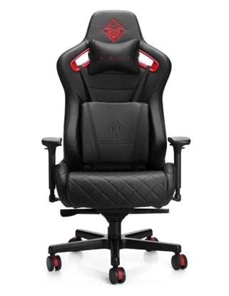 Attēls no HP OMEN by Citadel Gaming Chair PC gaming chair Black, Red