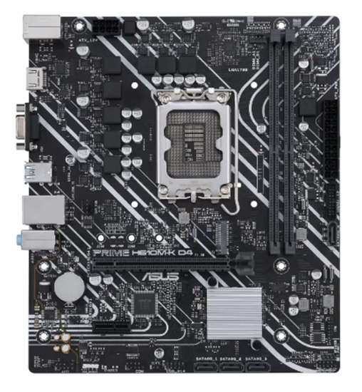Изображение ASUS PRIME H610M-K D4 Intel H610 LGA 1700 micro ATX