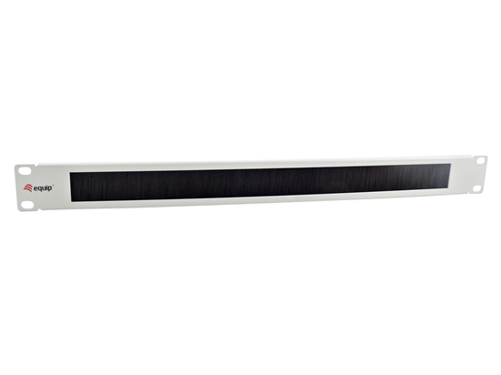 Picture of Equip 19" Brush Panel, Light Grey (RAL 7035)