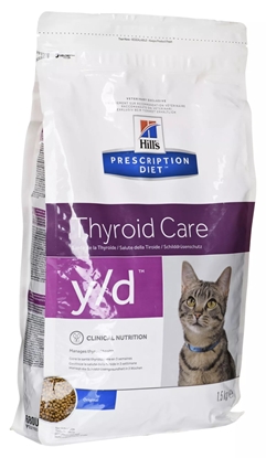 Изображение HILL'S PRESCRIPTION DIET Feline y/d Dry cat food 1,5 kg