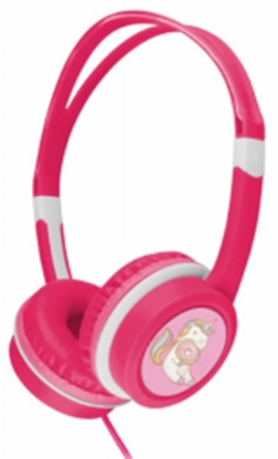 Attēls no Gembird Kids Headphones with Volume Limiter Pink