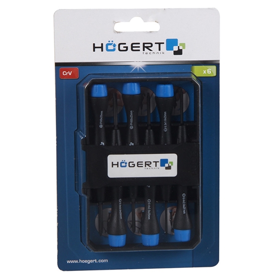 Picture of Skrūvgriežu komplekts smalkiem darbiem, 6gab., HT1S272