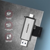 Picture of CRE-SAC Czytnik kart zewnętrzny USB3.2 Gen 1 Type-C + Type-A SD/microSD