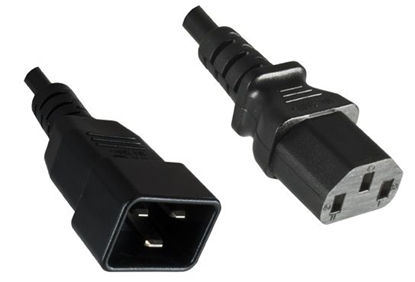 Picture of Kabel zasilający MicroConnect Przedłużacz zasilający 1m (PE030610)