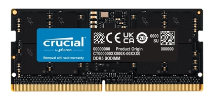 Attēls no Crucial DDR5-4800           16GB SODIMM CL40 (16Gbit)