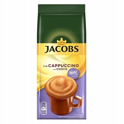 Изображение Jacobs Cappuccino Choco Milka instant coffee 500 g