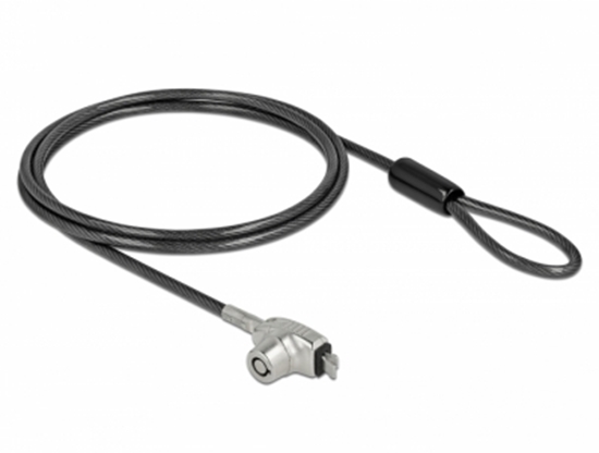 Picture of Navilock Laptop Security Cable with Key Lock for Nano slot
