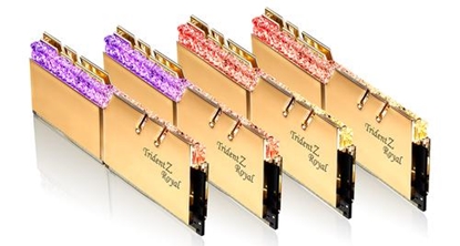 Изображение Pamięć G.Skill Trident Z Royal, DDR4, 64 GB, 3600MHz, CL14 (F4-3600C14Q-64GTRG)