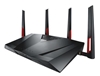 Изображение ASUS DSL-AC88U wireless router Gigabit Ethernet Dual-band (2.4 GHz / 5 GHz) Black