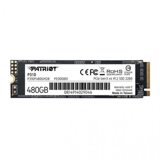 Picture of Dysk SSD P310 480GB M.2 2280 1700/1500 PCIe NVMe Gen3 x 4