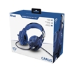 Изображение Trust GXT 322B Carus Headset Wired Head-band Gaming Black, Blue