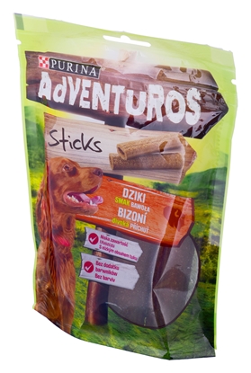 Attēls no PURINA Adventuros Sticks - dog treat - 120g