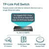 Изображение TP-LINK 10-Port Gigabit Easy Smart Switch with 8-Port PoE+