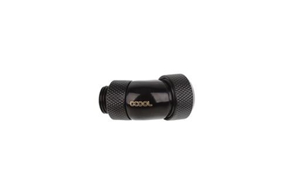 Attēls no Alphacool Alphacool Eiszapfen 45° pipe connection 1/4" on 13mm, black - 17407