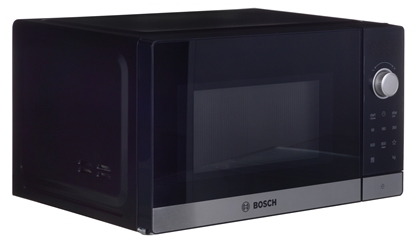 Attēls no Bosch Serie 2 FFL023MS2 microwave Countertop Solo microwave 20 L 800 W Black, Stainless steel