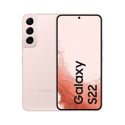 Attēls no Samsung Galaxy S22 SM-S901B 15.5 cm (6.1") Dual SIM Android 12 5G USB Type-C 8 GB 128 GB 3700 mAh Pink gold