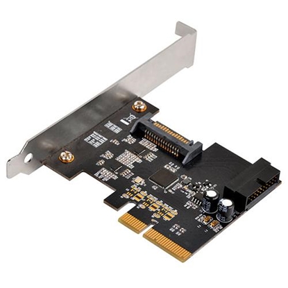 Изображение Kontroler SilverStone PCIe 2.0 x2 - 2x USB 3.2 Gen 2 (SST-ECU04-E)