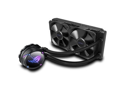 Attēls no ASUS ROG STRIX LC II 240 Processor All-in-one liquid cooler 12 cm Black