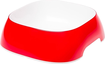 Picture of FERPLAST Glam Large Pet watering bowl, white-red