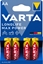 Picture of 1x4 Varta Longlife Max Power Mignon AA LR06