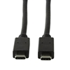 Picture of Kabel USB LogiLink USB-C - USB-C 0.5 m Czarny (CU0128)