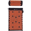 Attēls no Akupunktūras matracis ar pagalvi HMS 65x42x2cm melns/oranžs