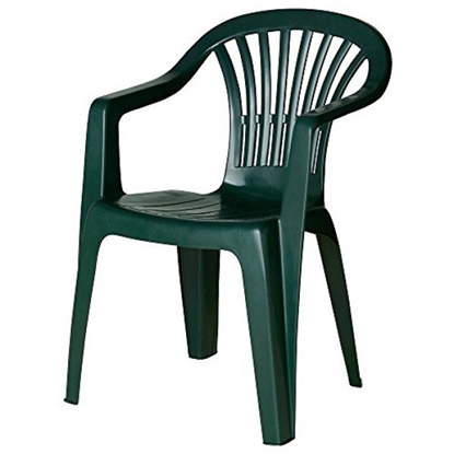 Attēls no Krēsls Kona 55x53.5x82cm, plastmasas, zaļš