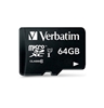 Picture of Verbatim microSDXC          64GB Class 10 UHS-I incl Adapt. 44084