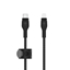 Изображение Belkin Flex Lightning/USB-C 15W 2m mfi. cert. black CAA011bt2MBK