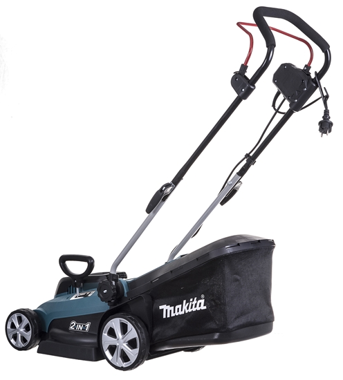 Picture of Makita ELM3320 lawn mower Walk behind lawn mower Black,Turquoise AC