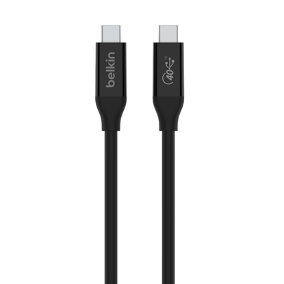Изображение Belkin USB4 Cable USB-C/USB-C 40Gb/s 100W 0,8m   INZ001bt0.8MK