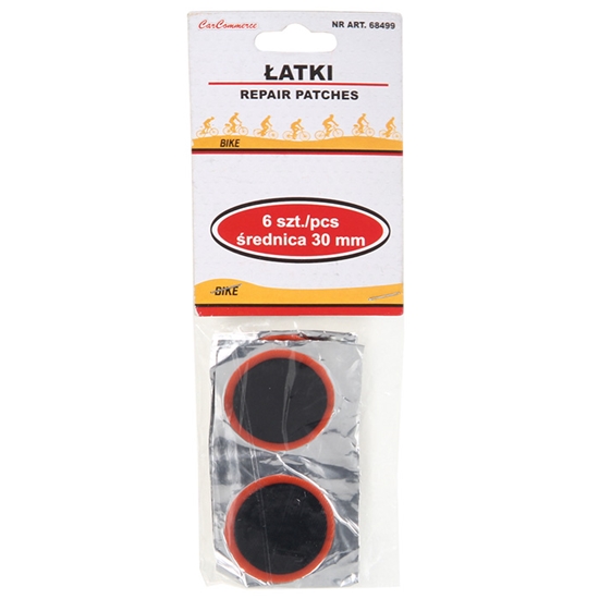 Изображение Velo kameru ielāpu kompl. 6gab.