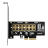 Изображение PCEM2-N Adapter wewnetrzny PCIe x4, 1x M.2 NVMe M-key slot, SP & LP