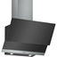 Attēls no Bosch DWK065G60 cooker hood 530 m³/h Wall-mounted Black,Stainless steel