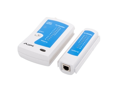 Attēls no Lanberg NT-0401 network cable tester UTP/STP cable tester Blue, White