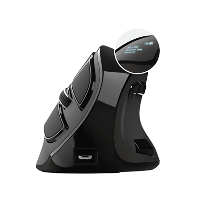 Picture of Datorpele Trust Voxx Ergonomic Black