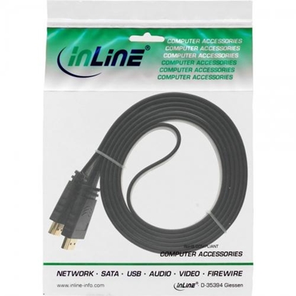 Изображение Kabel InLine HDMI - HDMI 7.5m czarny (17007F)
