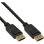 Attēls no Kabel InLine DisplayPort - DisplayPort 3m czarny (17103P)