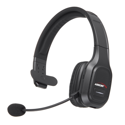 Picture of Audiocore 74452 Bluetooth Headset Headphone Noise Reuction Microphone Call CenterGoogle Siri Office Wireless