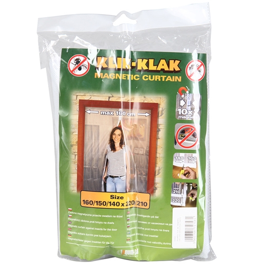 Picture of Insektu tīkls ar magnētu 140/150/160x220cm Balts