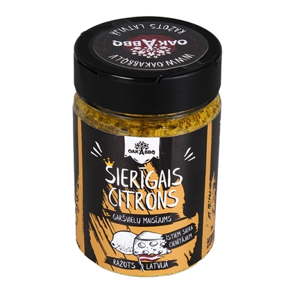 Изображение Garšvielu maisījums Oak’A BBQ Sierīgais Citrons 130g