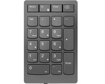 Изображение Lenovo 4Y41C33791 numeric keypad Universal RF Wireless Grey