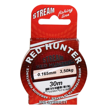 Picture of Aukla RED HUNTER 30m, 0.168mm, sarkana