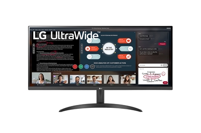 Picture of LG 34WP500-B computer monitor 86.4 cm (34") 2560 x 1080 pixels UltraWide Full HD Black