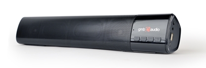 Obrazek Gembird SPK-BT-BAR400-01 Bluetooth soundbar, black, 10W